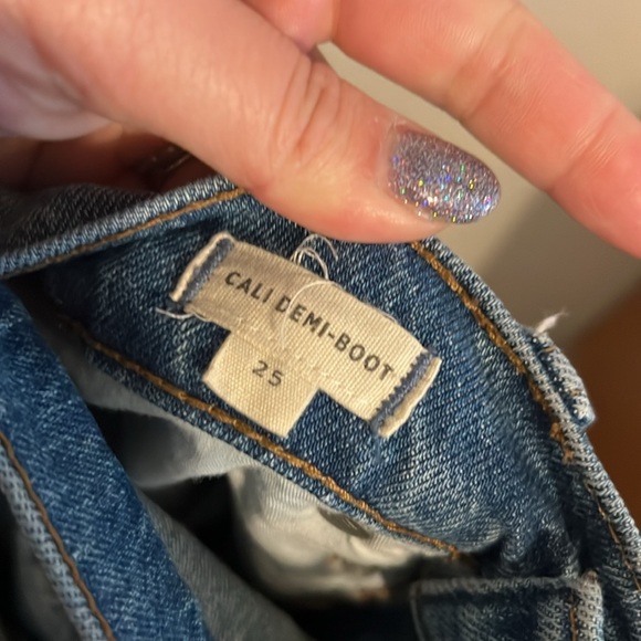 Madewell Cali Demi Boot Size 25 - Picture 5 of 6